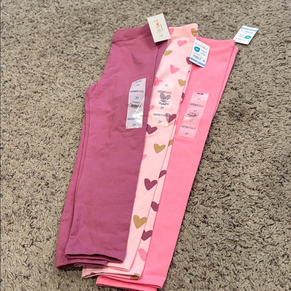 6 new Kids mix and match Sets - Pink and White3 long sleeve 3 pants all new - Picture 5 of 5